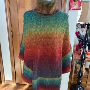 Soft Surroundings Multicolor Turtleneck Sweater